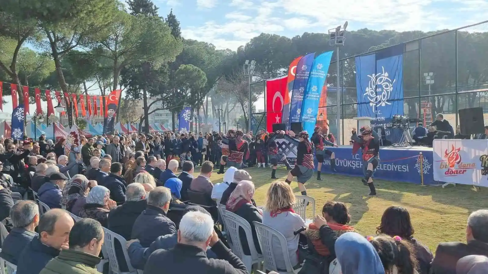 Erzurum kültürü Aydın tekstil Park’ta
