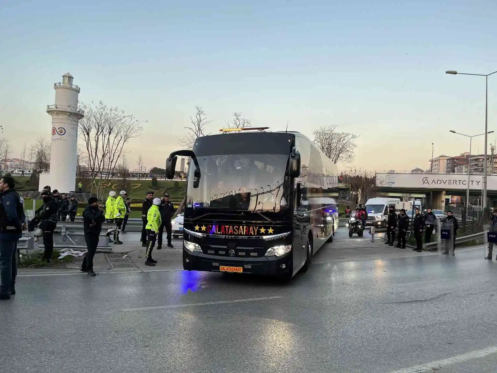Galatasaray stada geldi