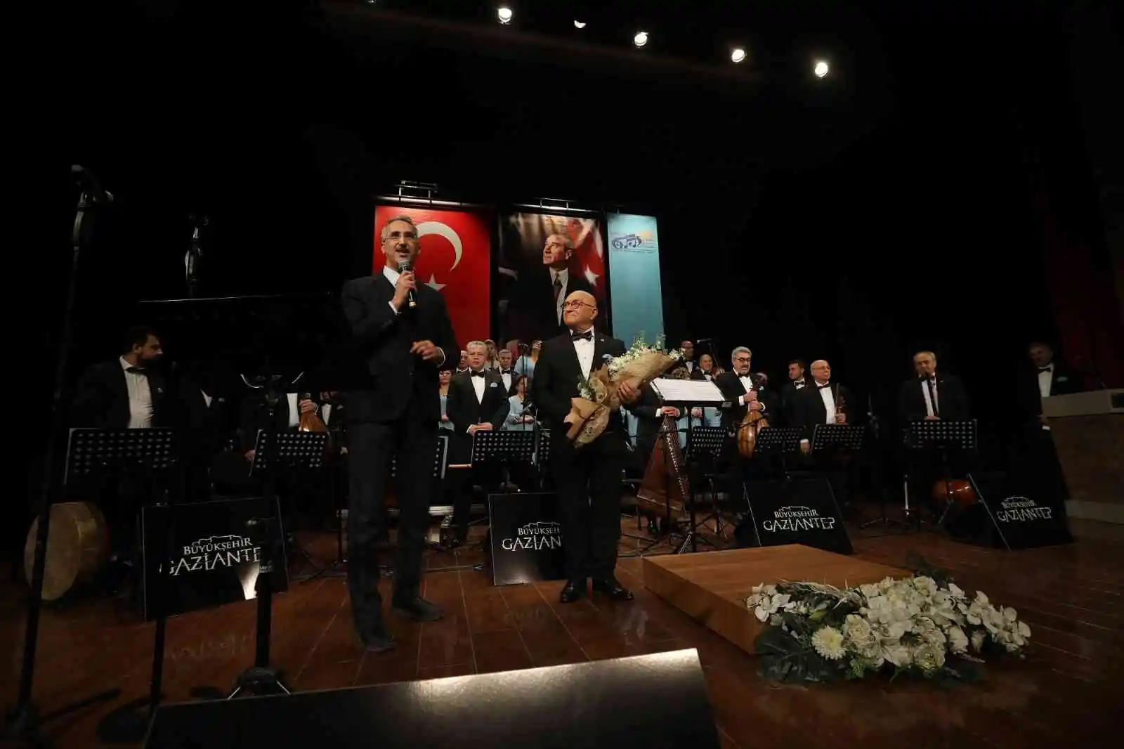 Gaziantep'e 70'inci yıl özel konseri
