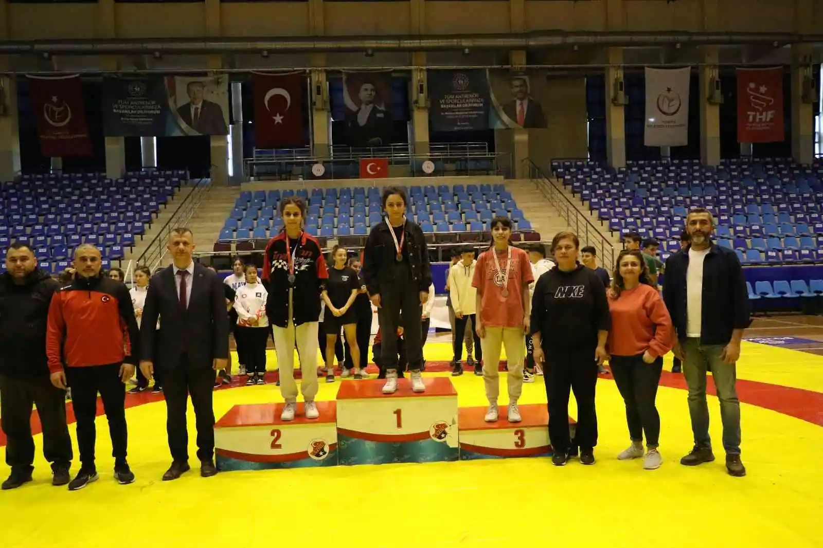 Genç güreşçiler Aydın’ı temsil etmek için mindere çıktı
