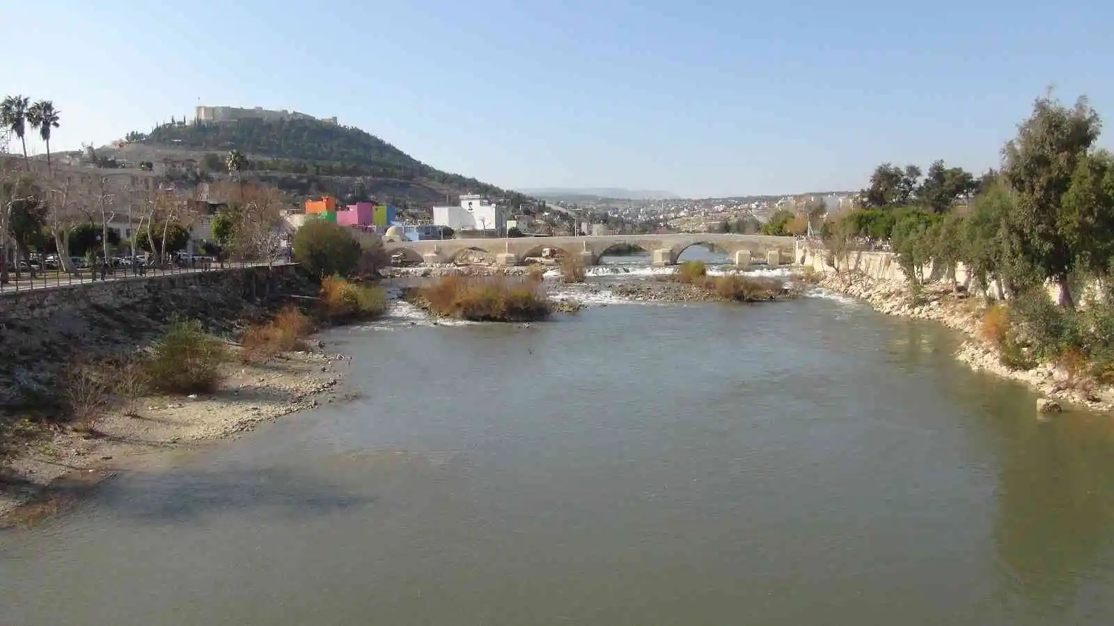 Göksu Nehri yeniden siyah akmaya başladı
