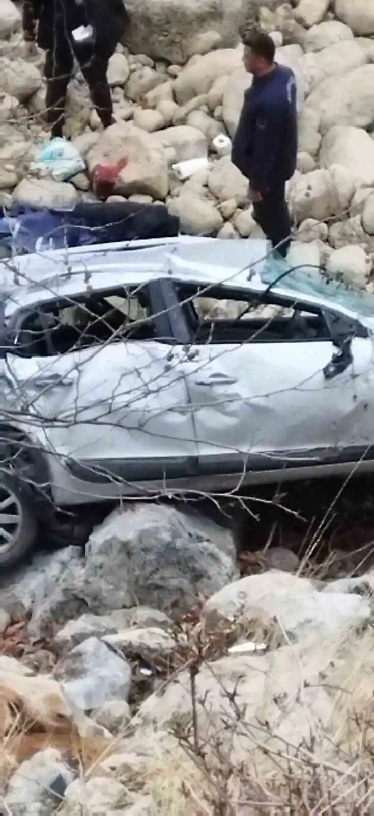 Kahramanmaraş'ta trafik kazası: 1 ölü, 2 yaralı
