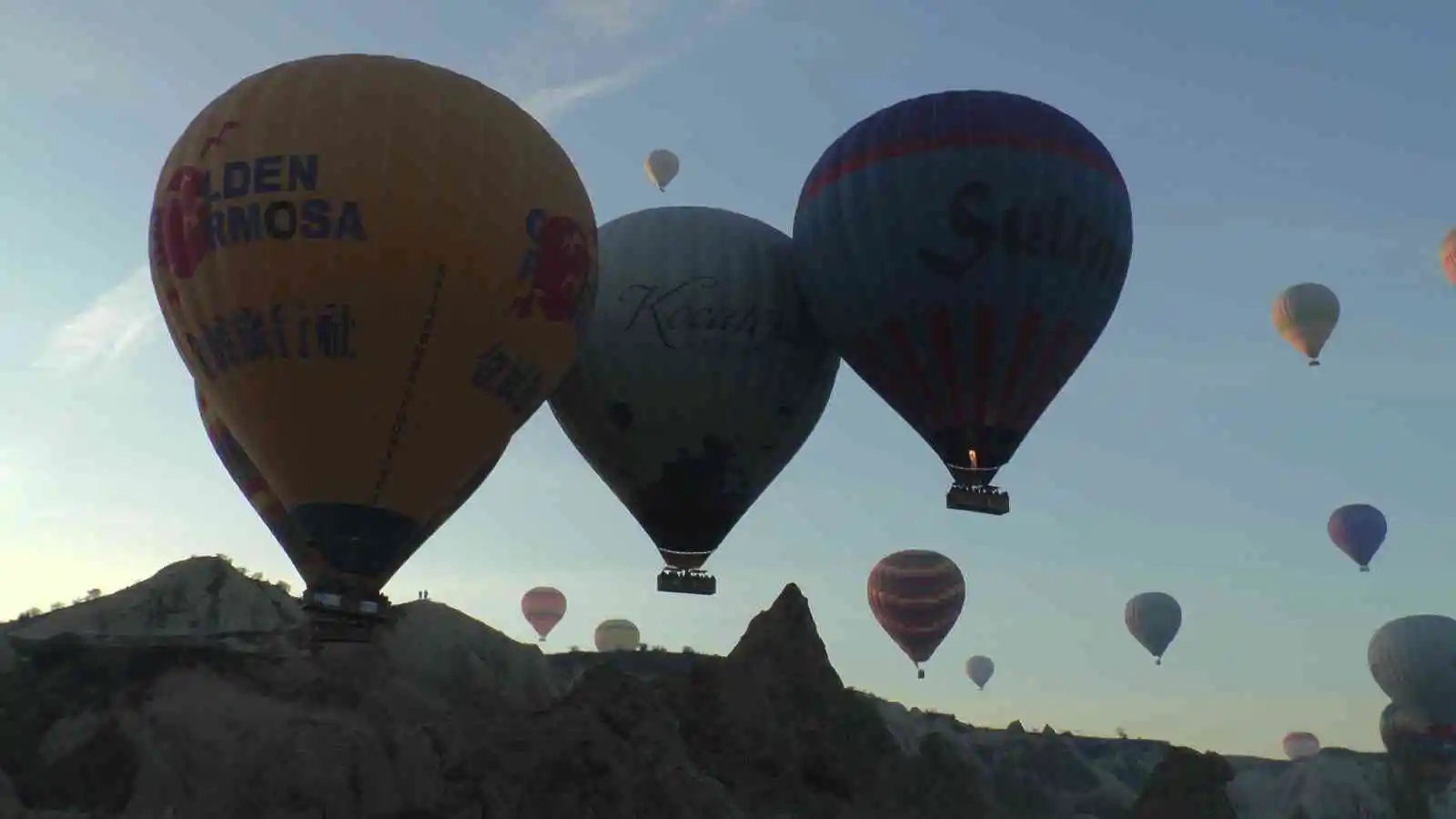 Kapadokya’yı 660 bin kişi kuş bakışı izledi
