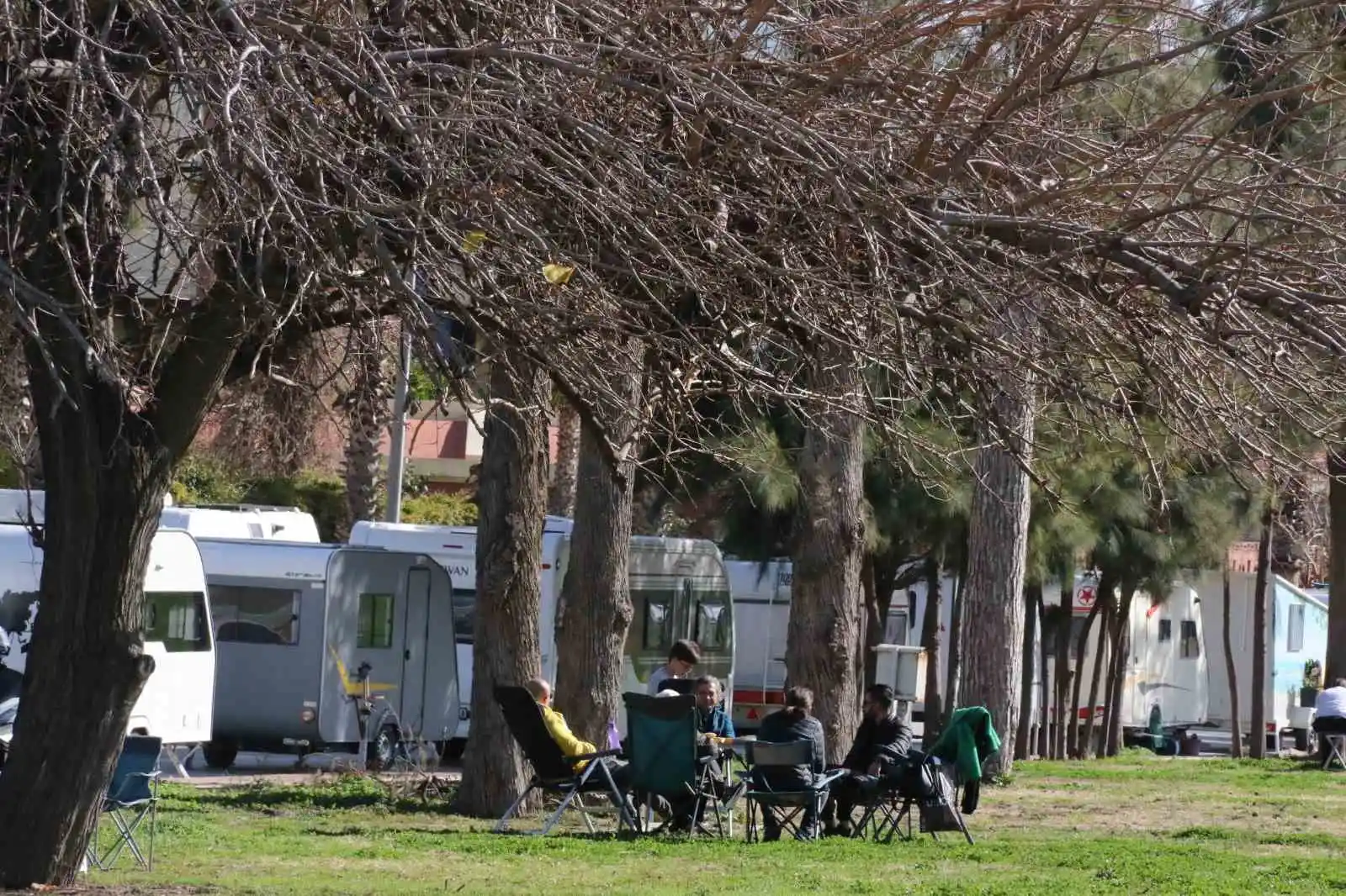 Karavanda tatil, karavancılar ile mahalle halkını karşı karşıya getirdi
