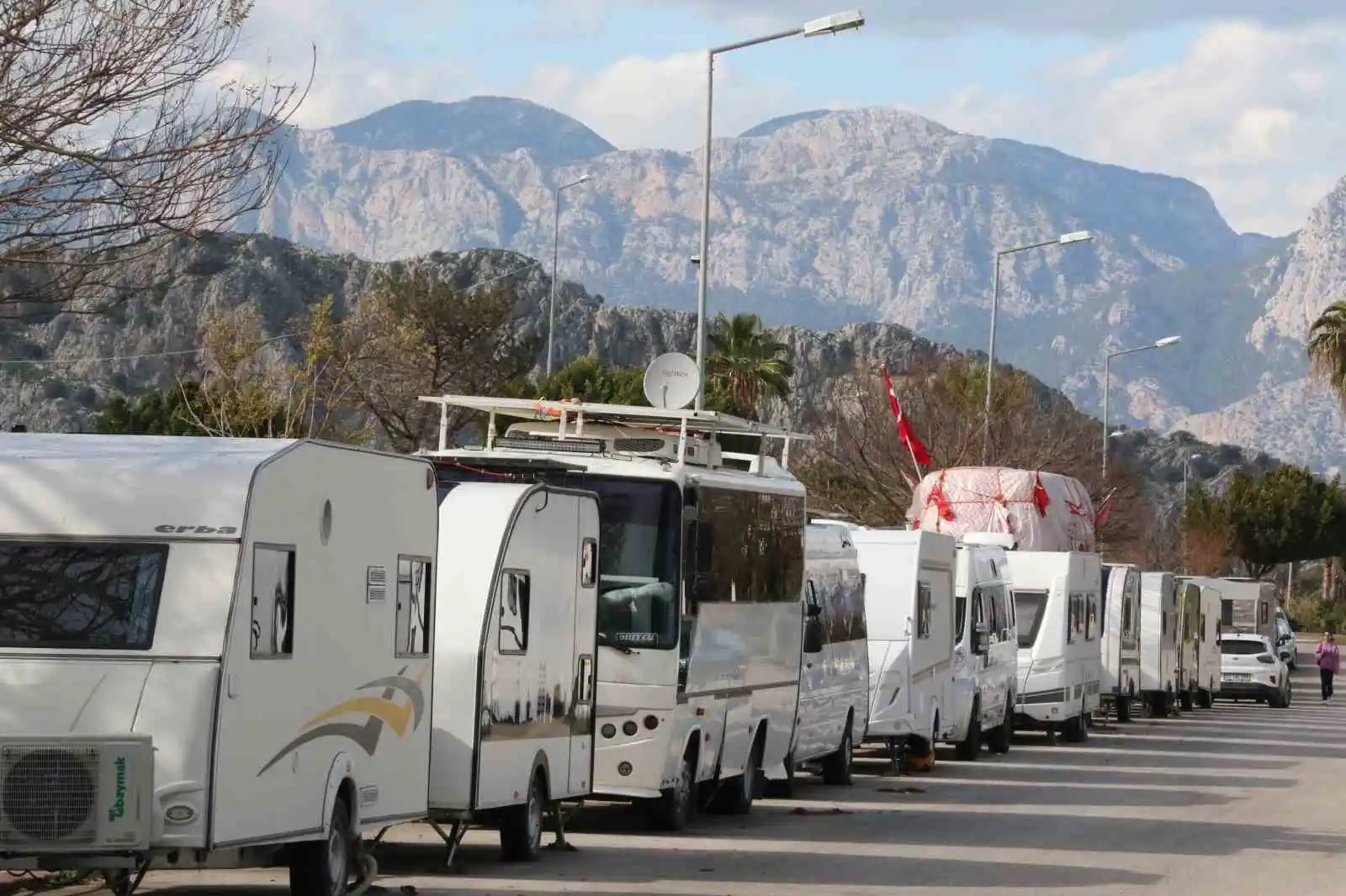 Karavanda tatil, karavancılar ile mahalle halkını karşı karşıya getirdi
