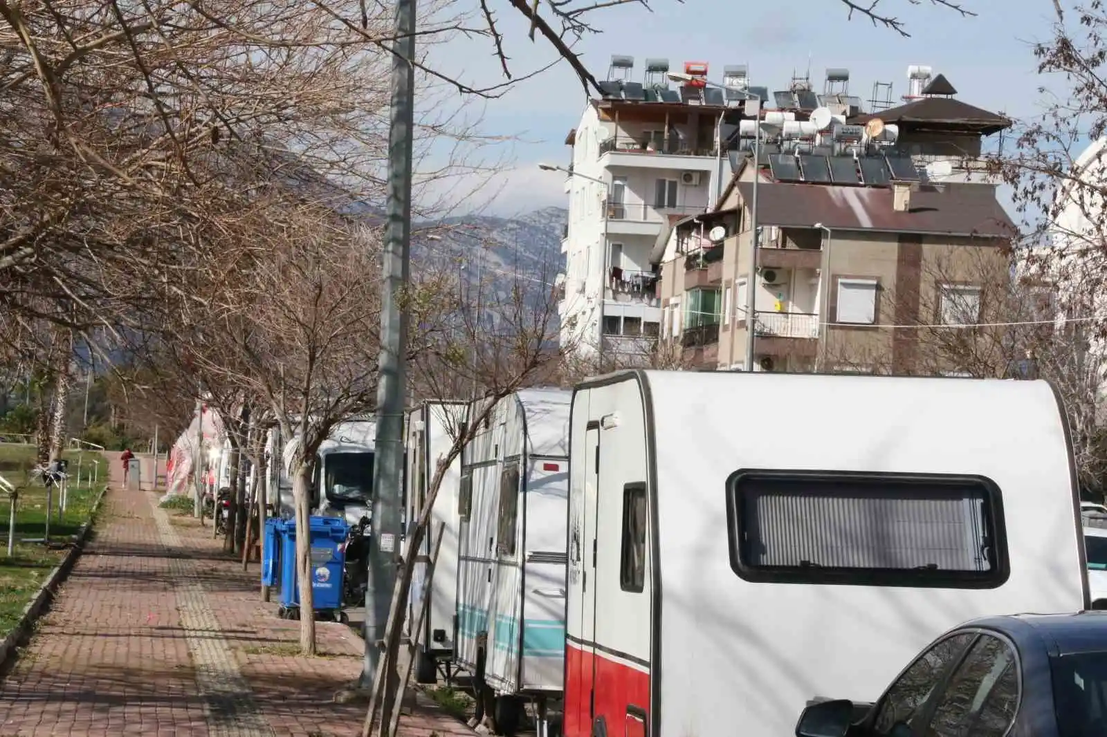 Karavanda tatil, karavancılar ile mahalle halkını karşı karşıya getirdi
