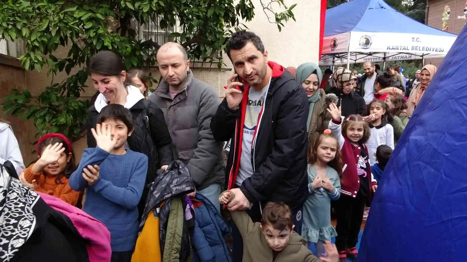 Kartal’da ara tatile giren çocuklar için şenlik
