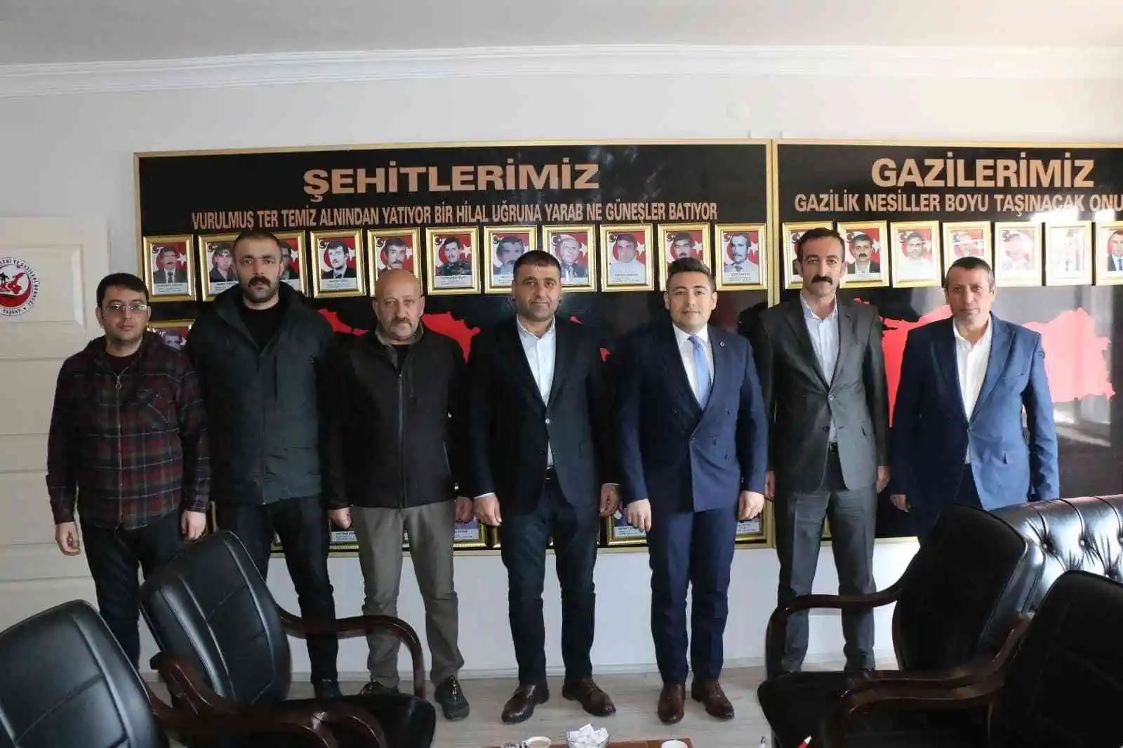 Kaymakam Özçelik: “Şehit ailelerimizin ve gazilerimizin her zaman yanındayız”
