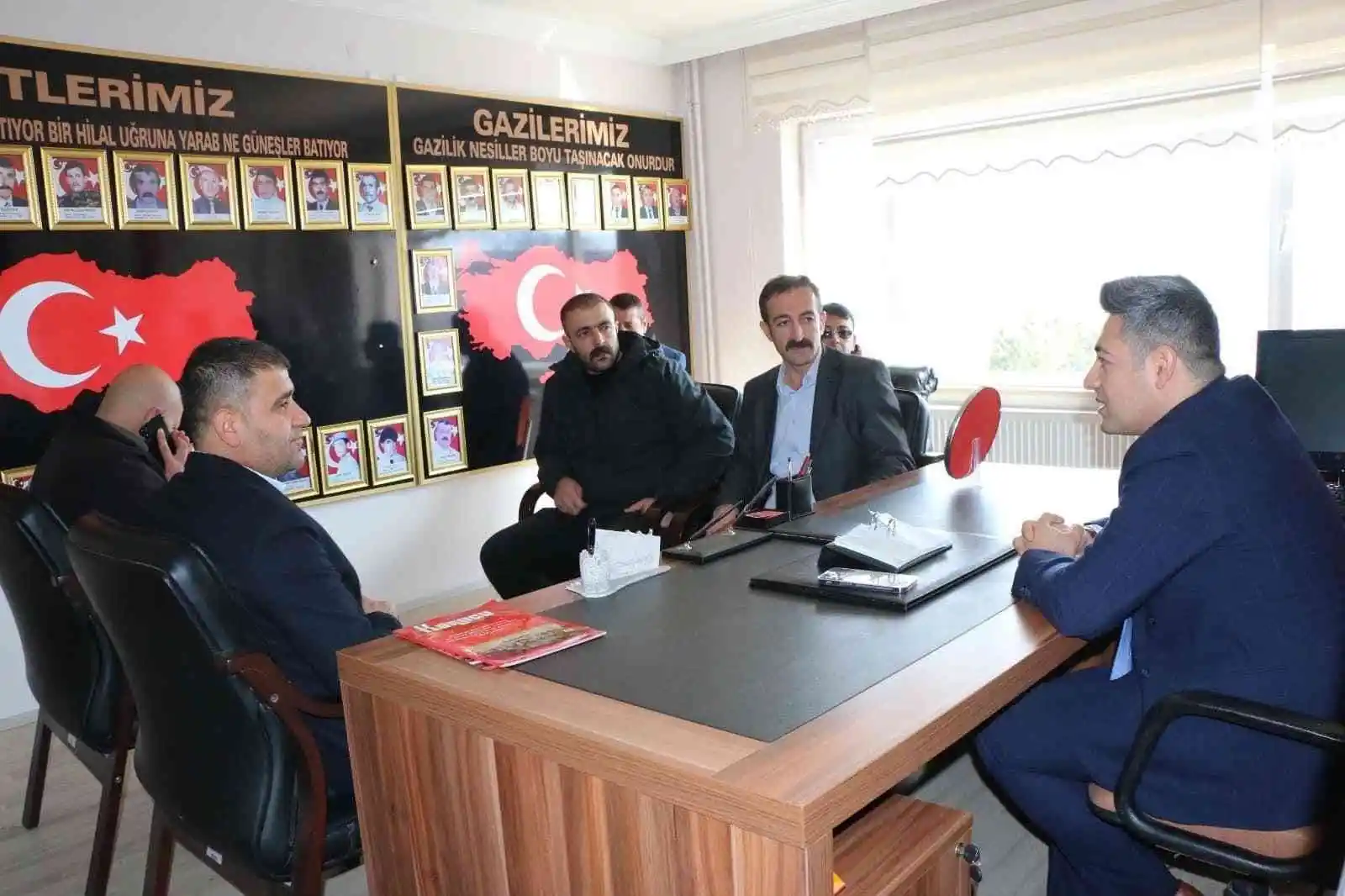 Kaymakam Özçelik: “Şehit ailelerimizin ve gazilerimizin her zaman yanındayız”
