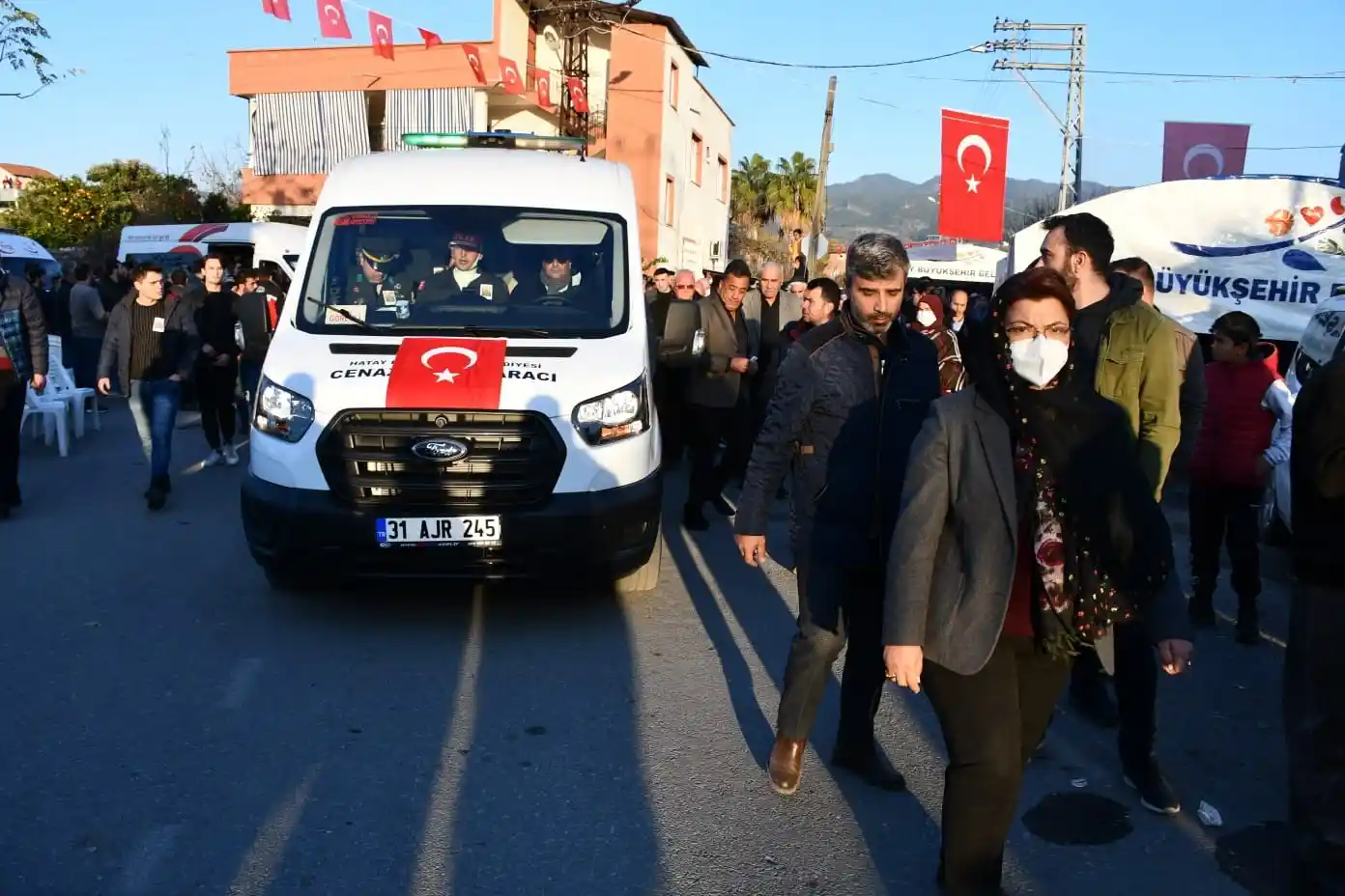Konya’daki kazada şehit olan Piyade Er Halil Seltan Hatay’da toprağa verildi