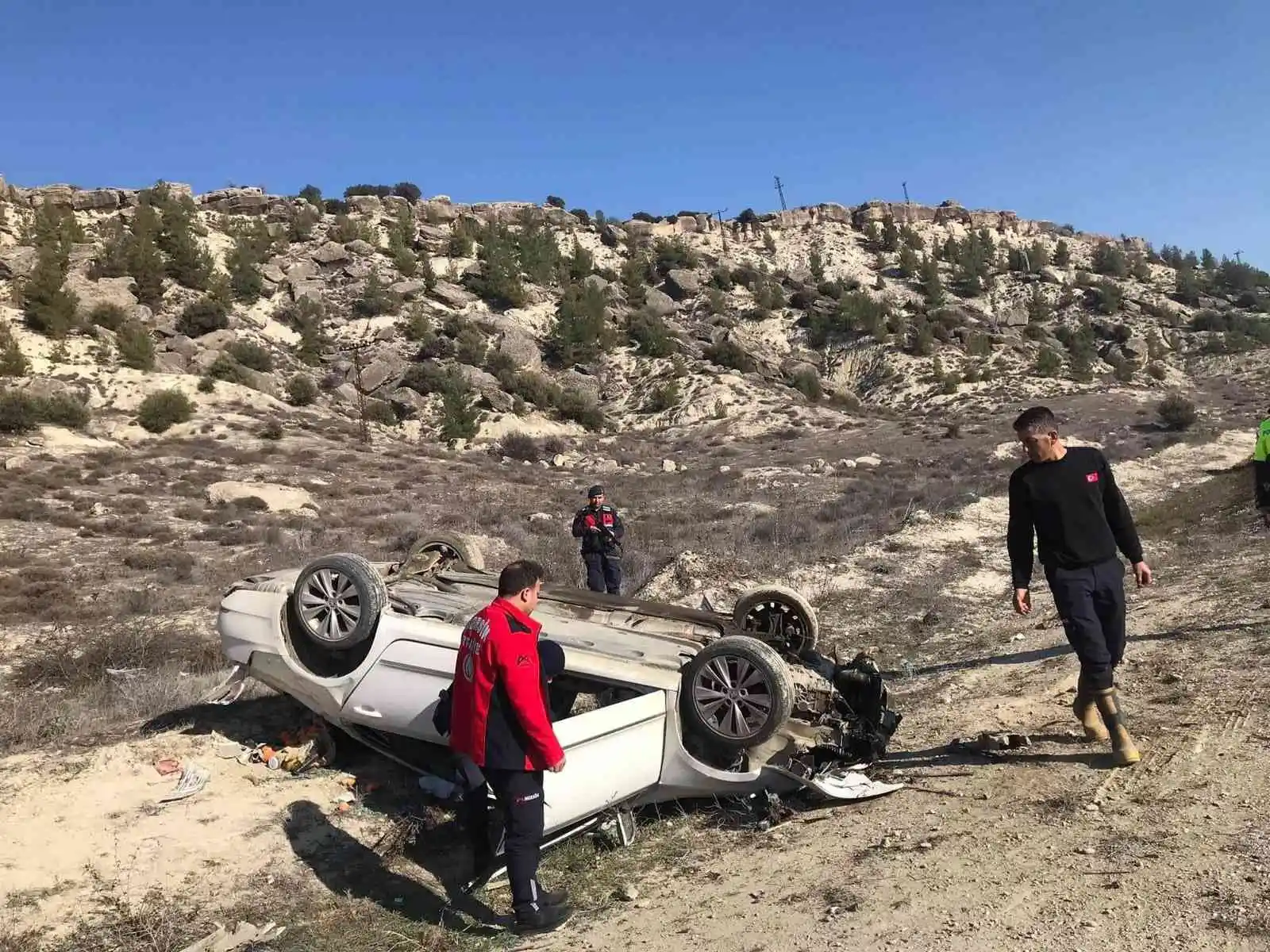 Mersin'de trafik kazası: 2 yaralı
