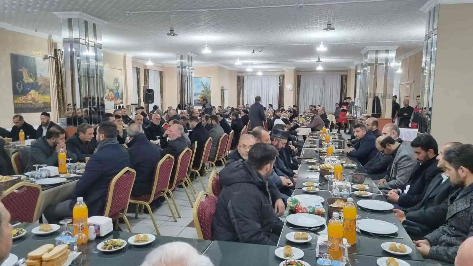 Müftü Başoğlu'na veda yemeği düzenlendi