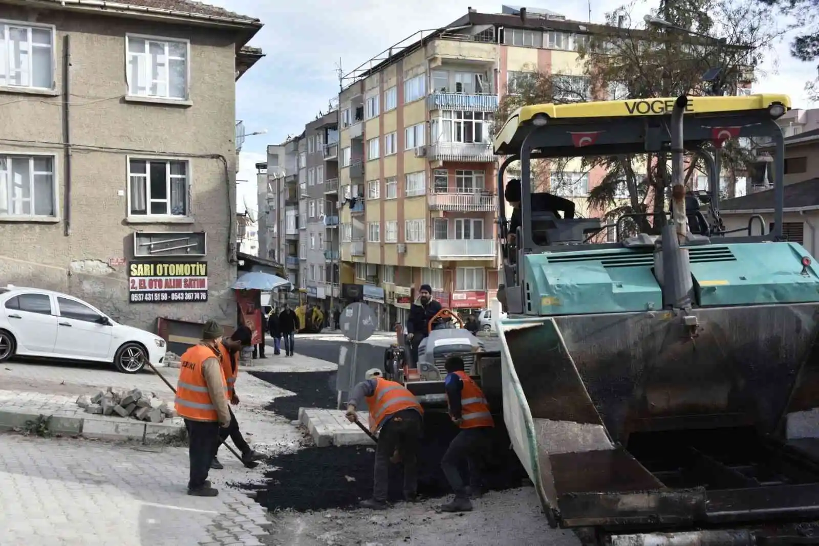 Mustafakemalpaşa’da sıra üstyapıda
