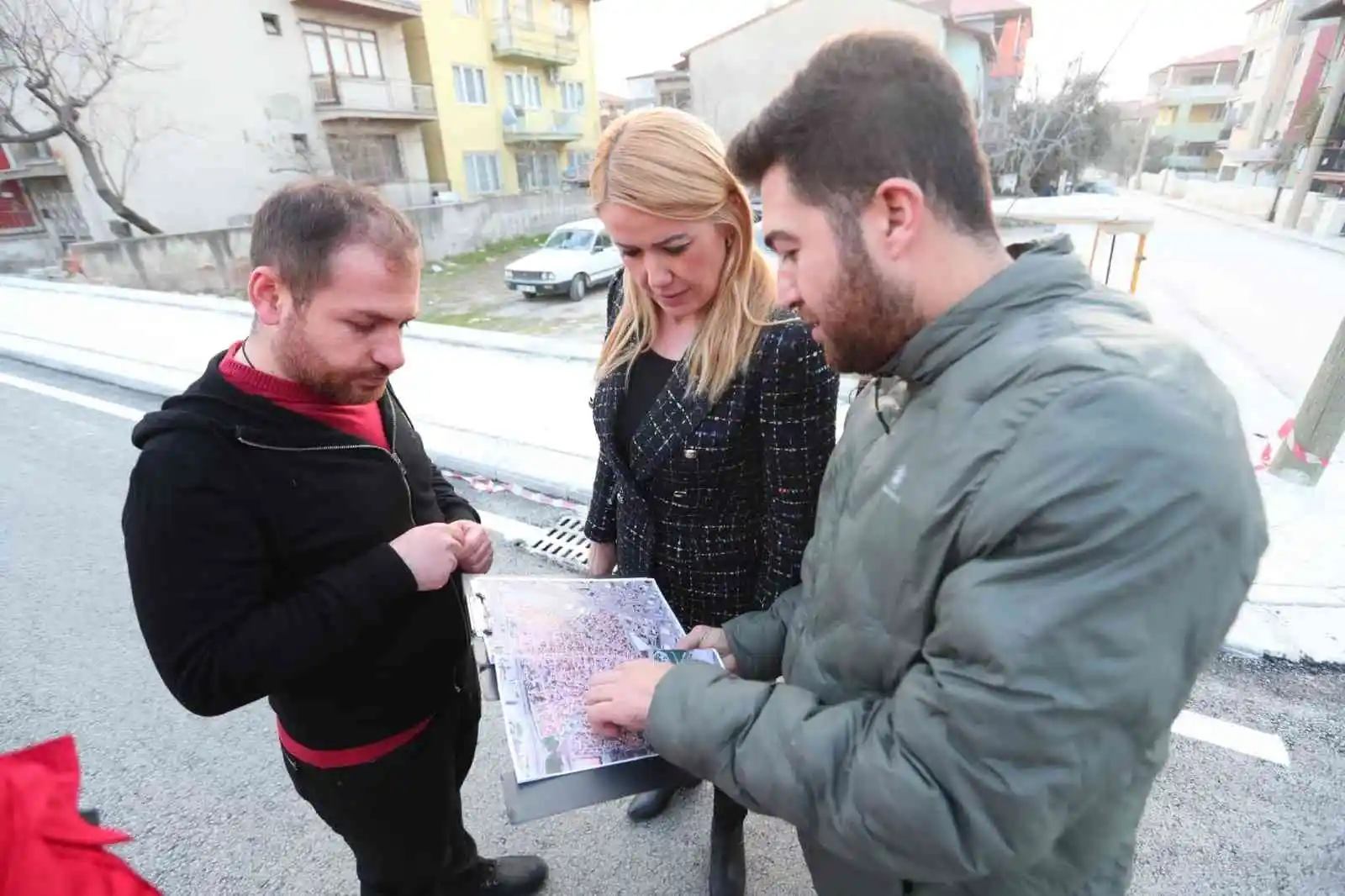 Sevindik'teki yol ve kaldırım çalışmalarında sona gelindi
