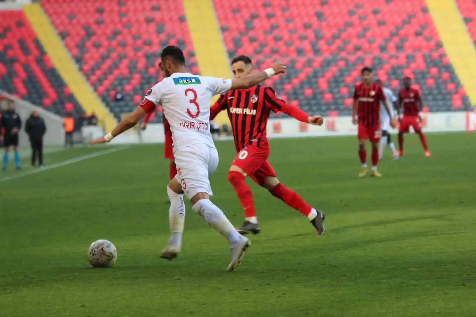 Spor Toto Süper Lig: Gaziantep FK: 1 - DG Sivasspor: 2 (Maç sonucu)
