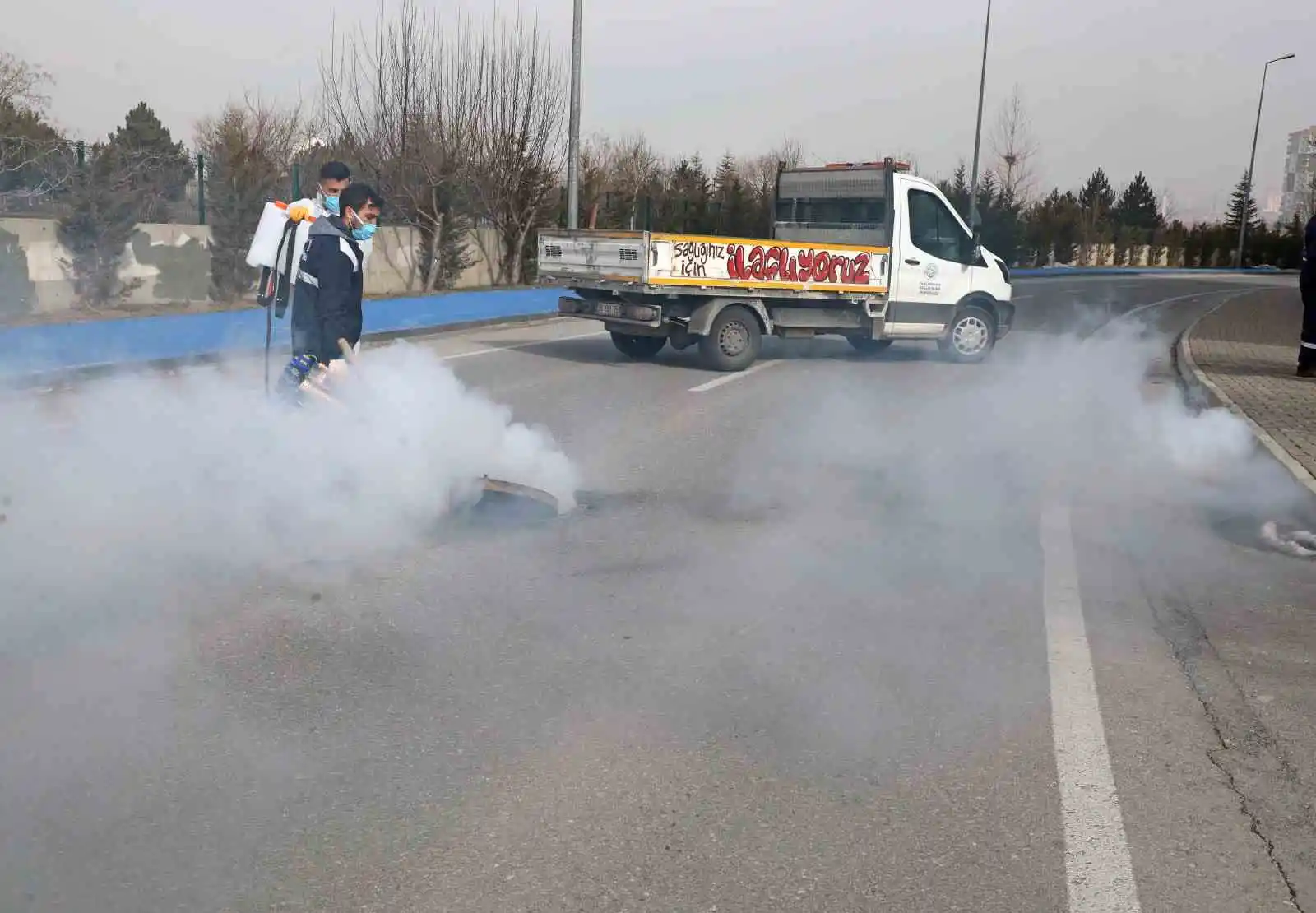 Talas’ta sinek ve haşerata erken önlem
