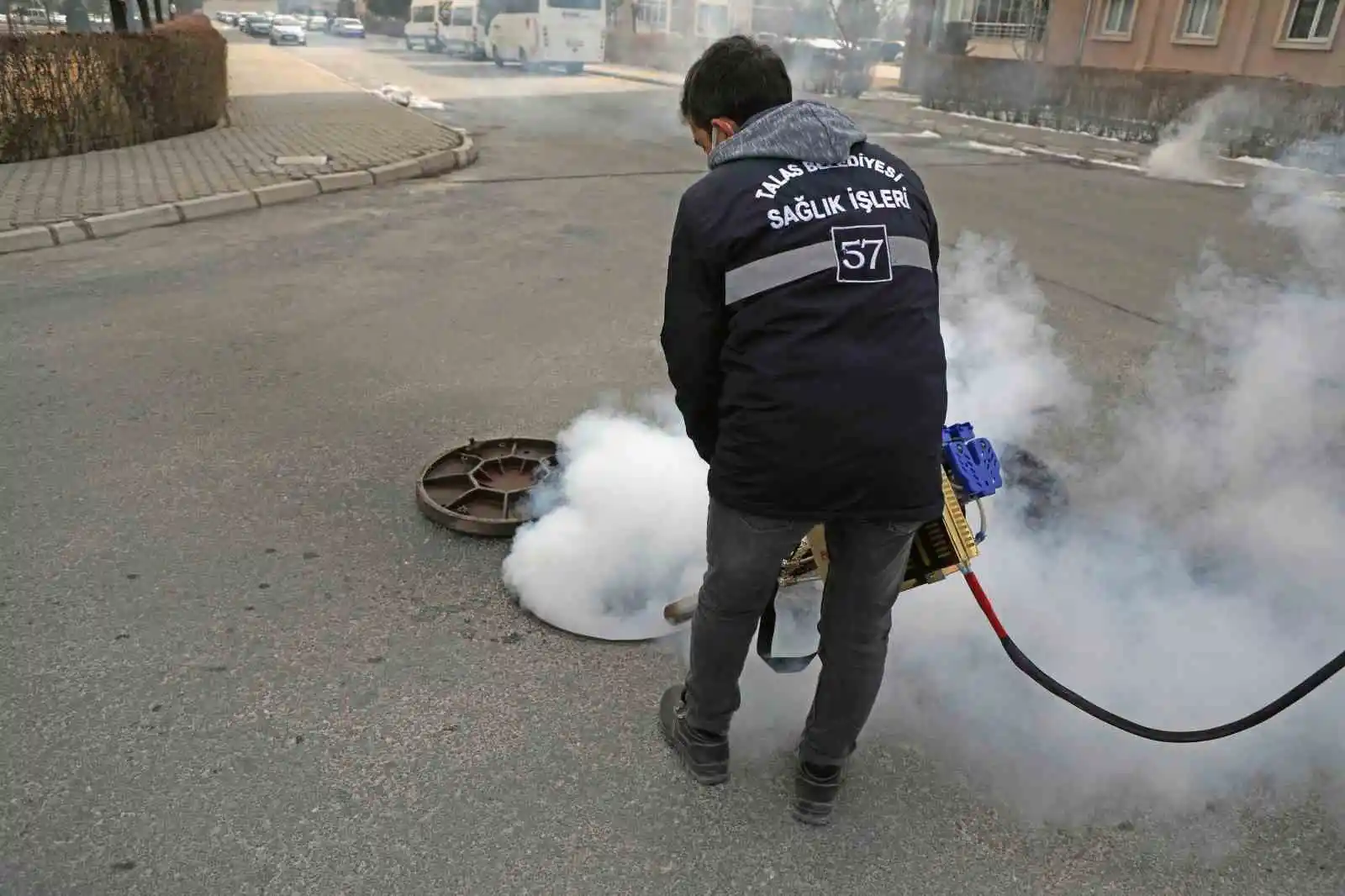 Talas’ta sinek ve haşerata erken önlem
