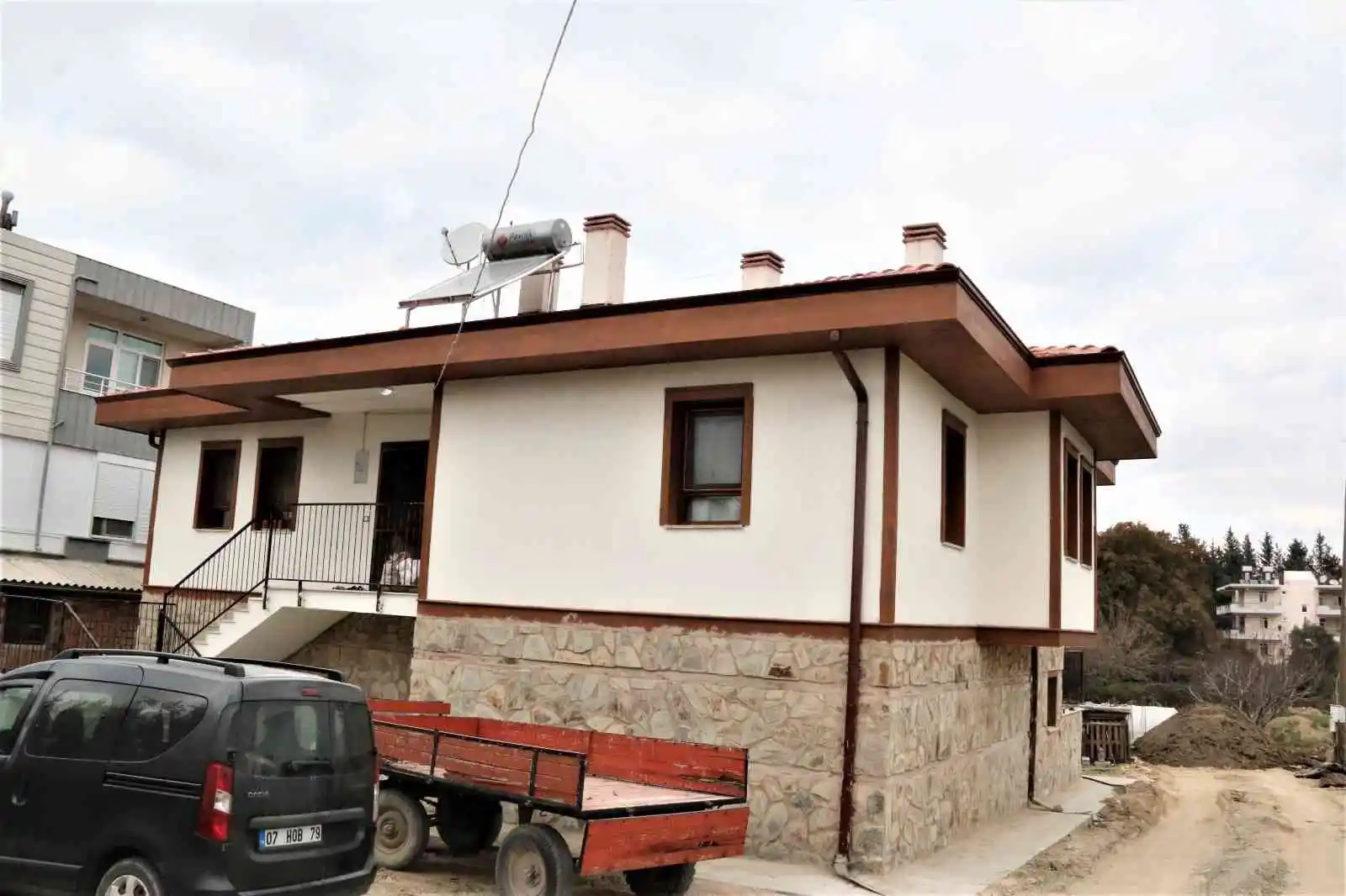 Tarihi yangında