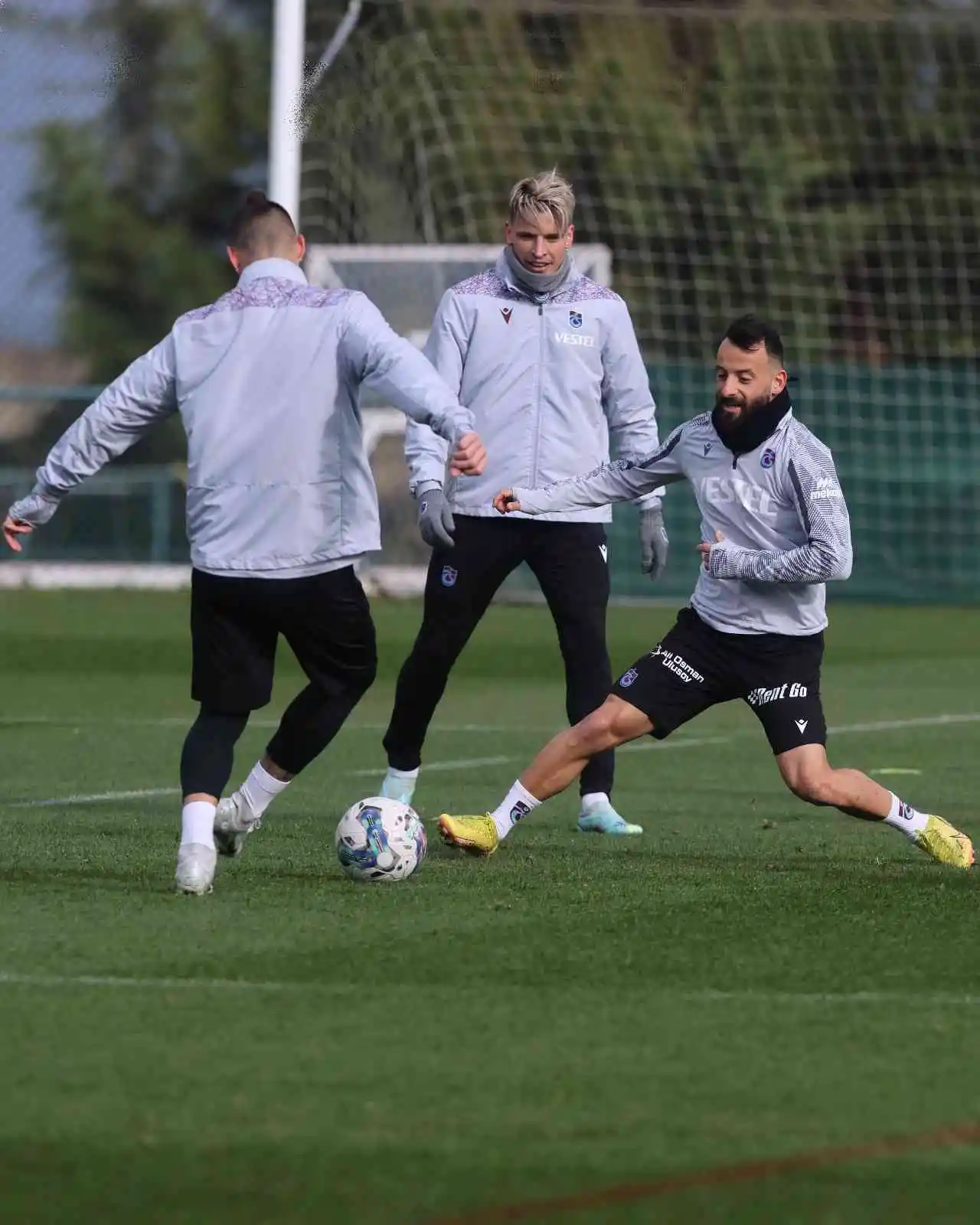 Trabzonspor, Alanyaspor maçı hazırlıklarını sürdürdü