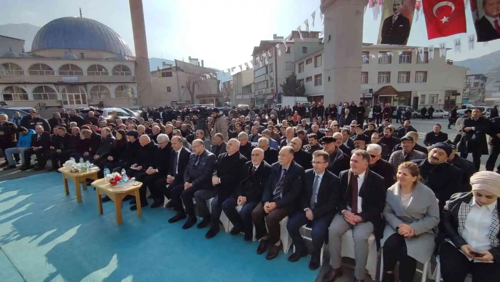 Uzundere’de toplu açılış töreni
