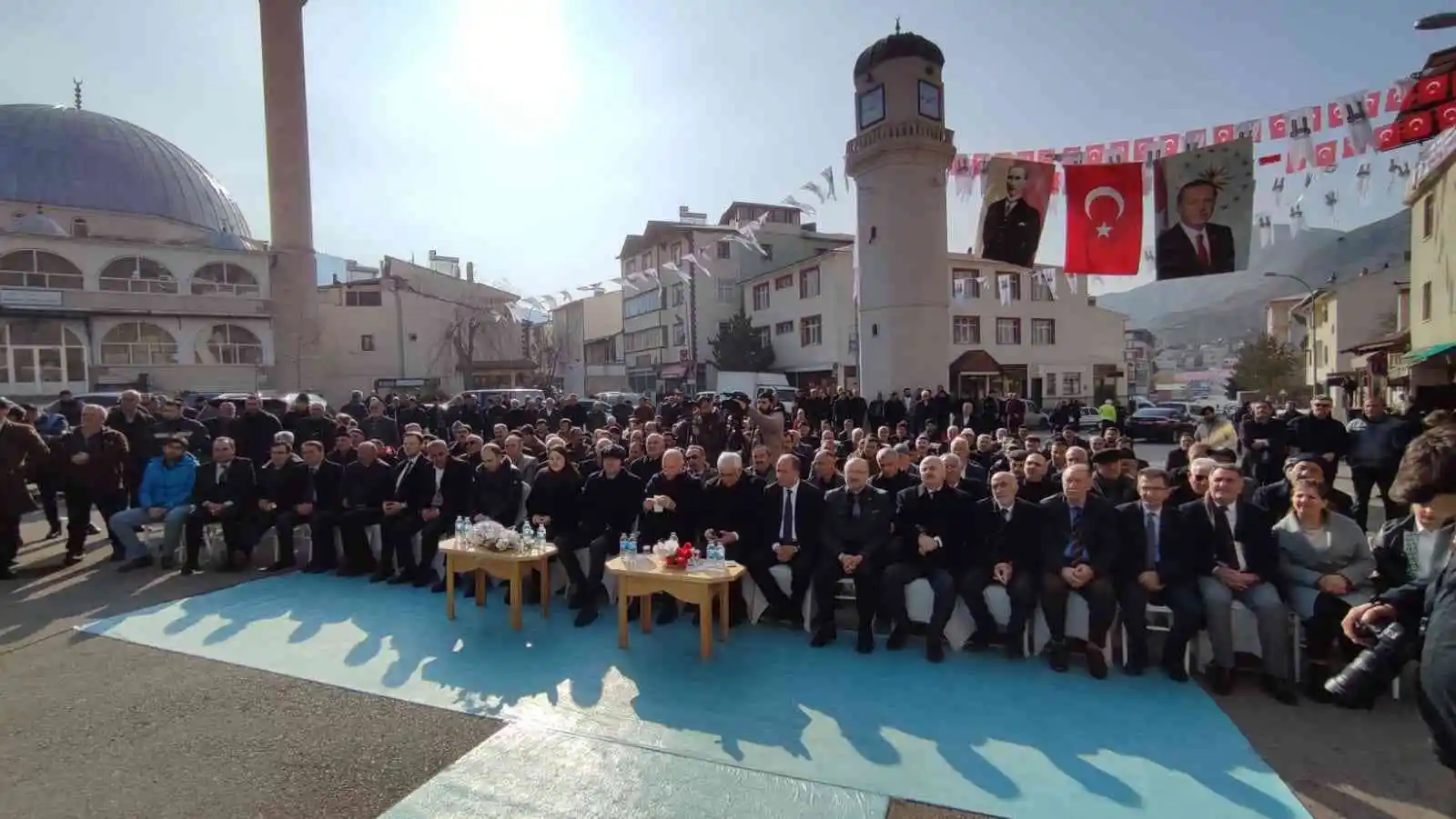 Uzundere’de toplu açılış töreni
