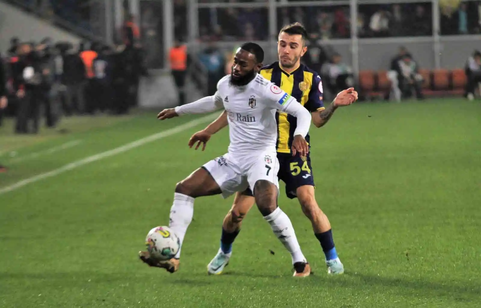 Ziraat Türkiye Kupası: MKE Ankaragücü: 1 - Beşiktaş: 0 (İlk yarı)
