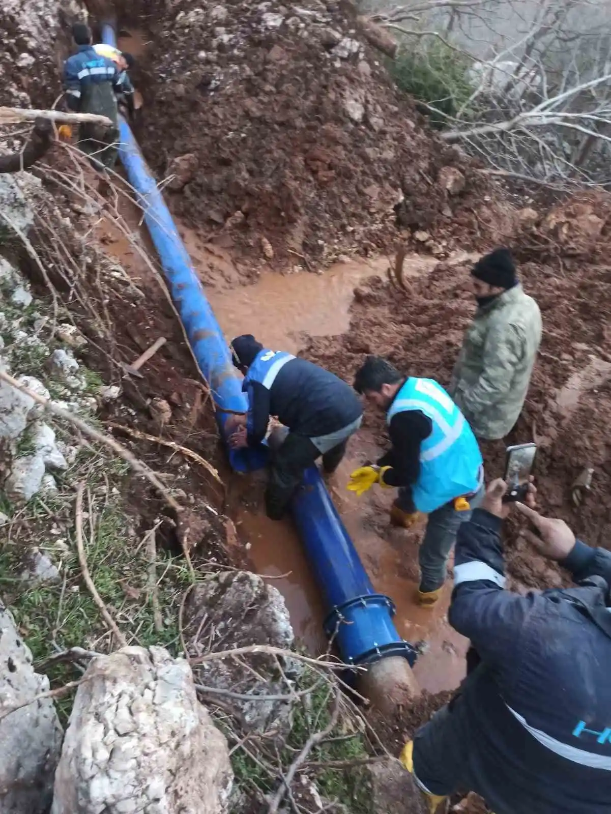 ASAT, Hatay’ın Hassa’nın ilçesinde su sorununu çözüyor
