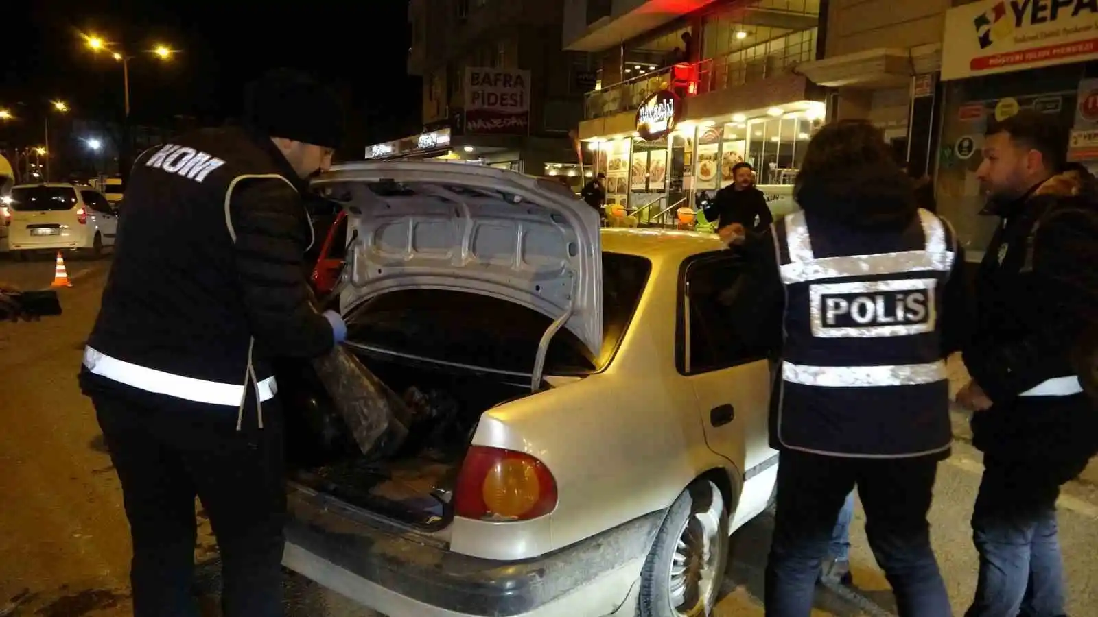 Bafra’da huzur ve güven uygulaması
