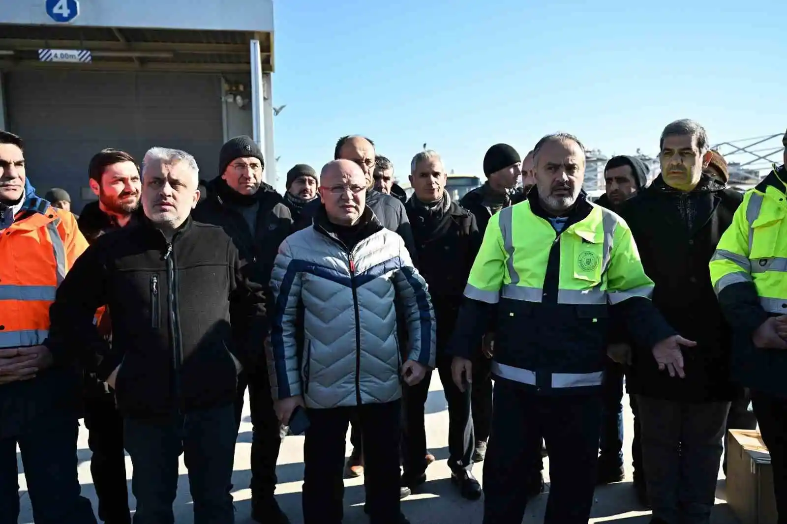 Başkan Gürkan Hatay'a destek ziyaretinde bulundu
