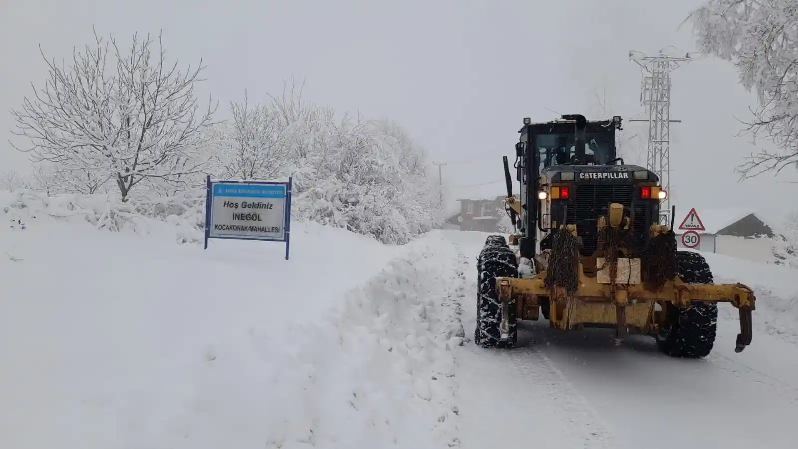 Bursa’da 694 mahalle yolu ulaşıma açıldı
