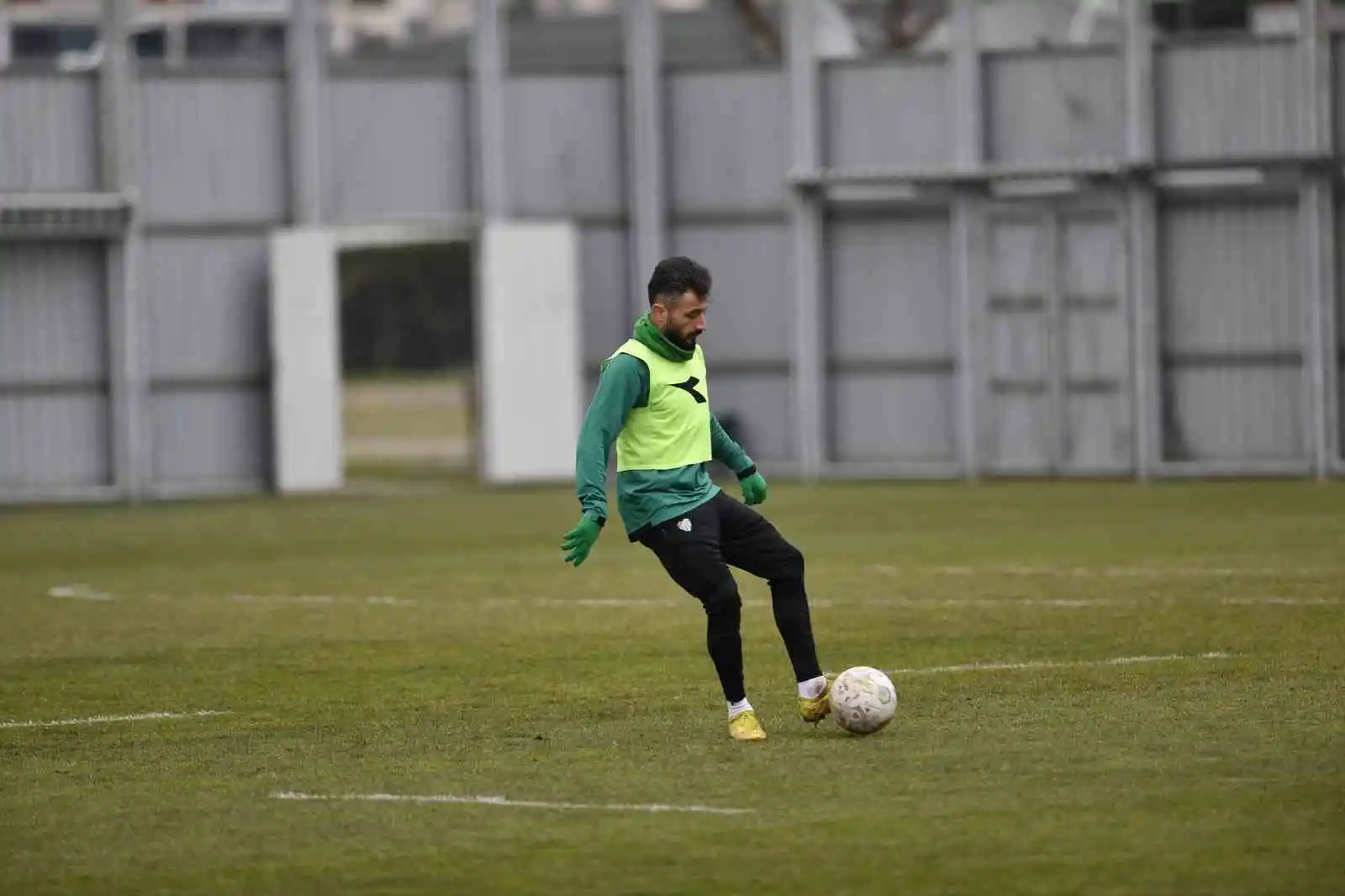 Bursaspor 5'e 2 pas pres çalıştı
