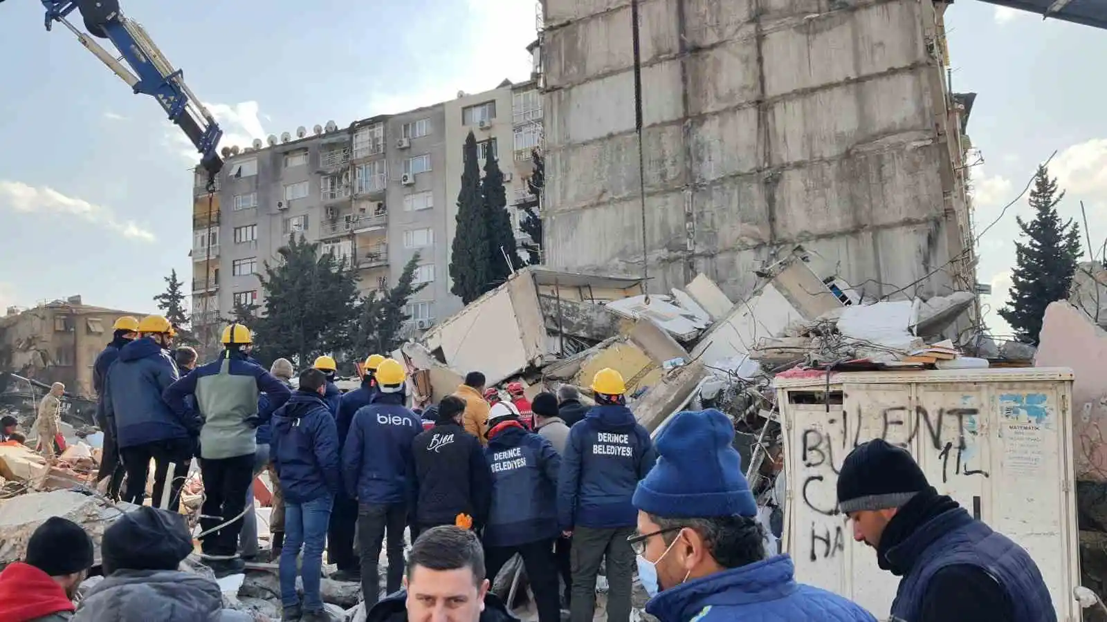 Derince Hatay’da tek yürek oldu
