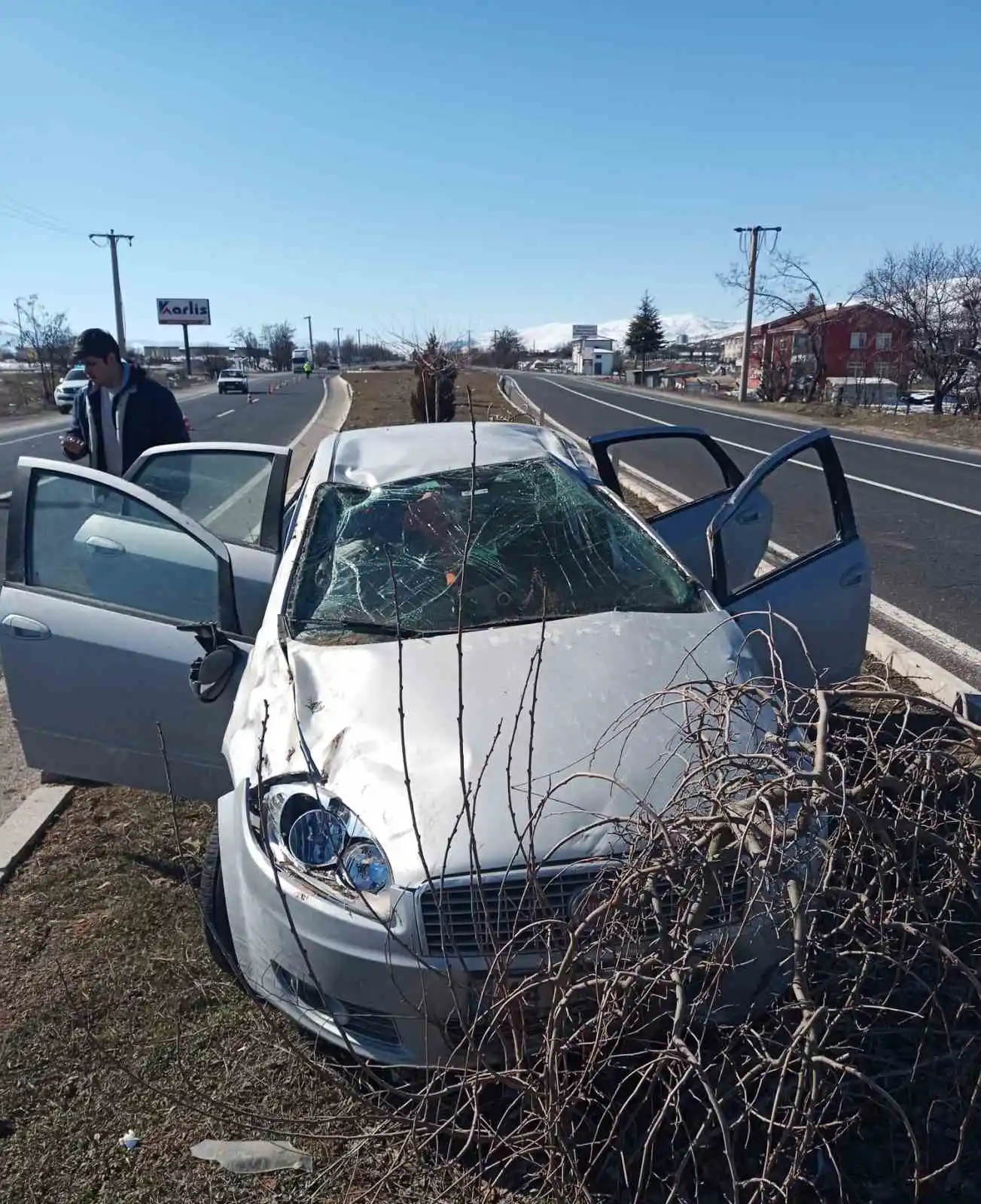 Elazığ’da trafik kazası: 2 yaralı
