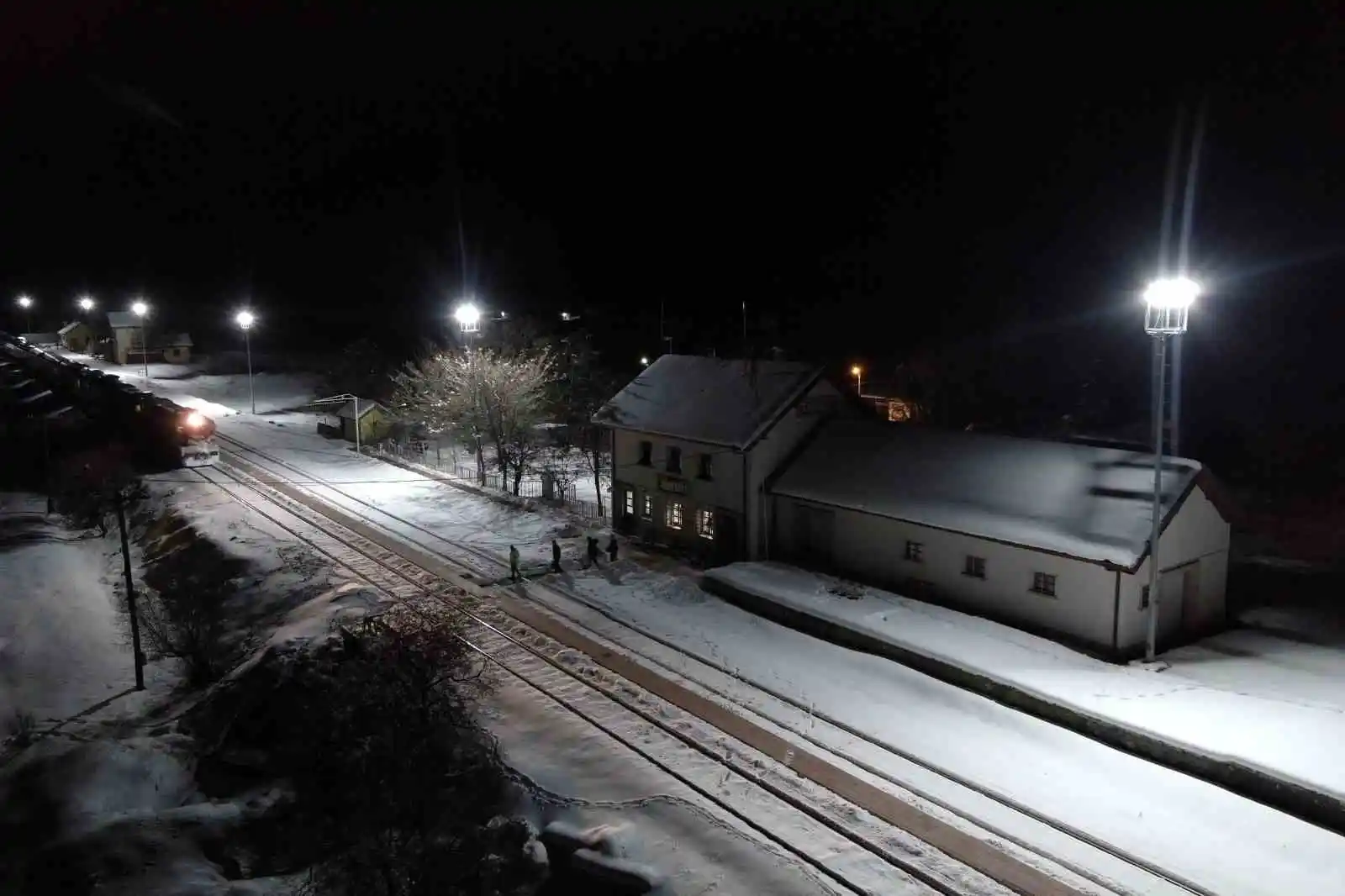 Erzincan’da kartpostallık kış fotoğrafları
