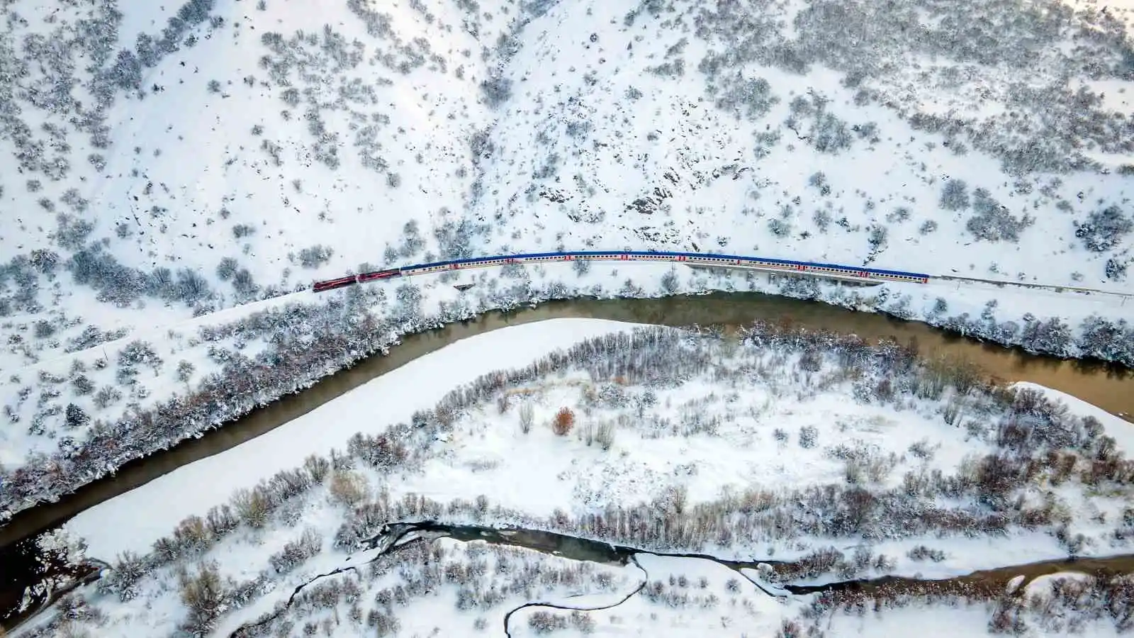 Erzincan’da kartpostallık kış fotoğrafları
