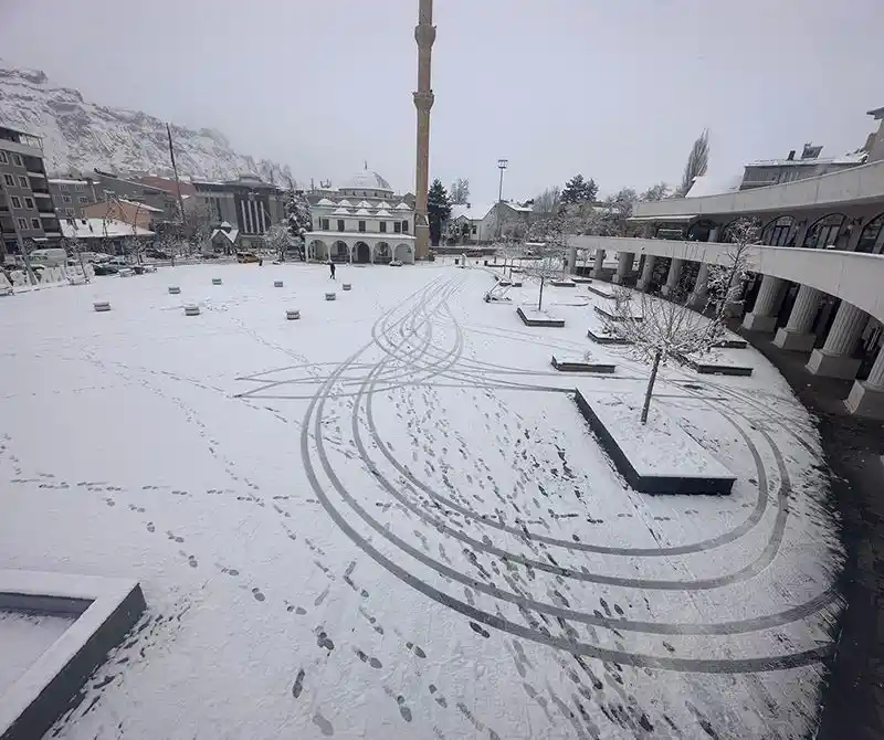 Giresun’un yüksek kesimlerinde kar yağışı etkili oldu
