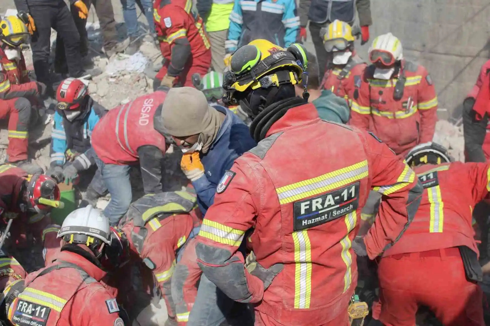 Kahramanmaraş’ta depremin 7. gününde arama kurtarma çalışmaları devam ediyor
