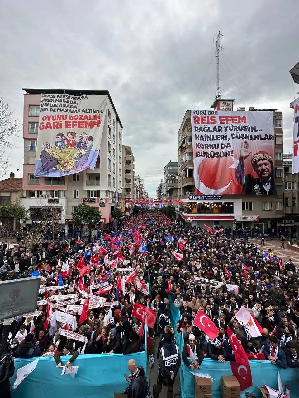 Nazilli, büyük mitinge hazır
