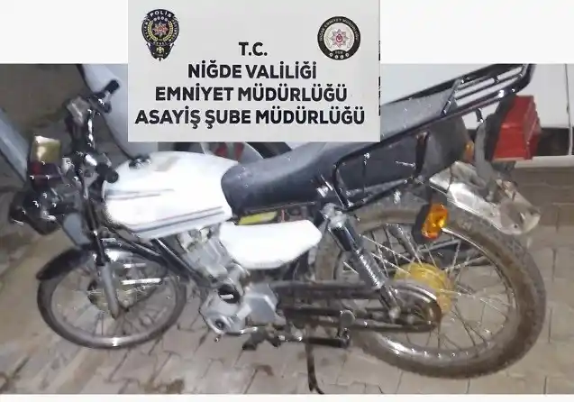 Niğde'de 26 hırsızlık olayı aydınlatıldı: 8 tutuklama
