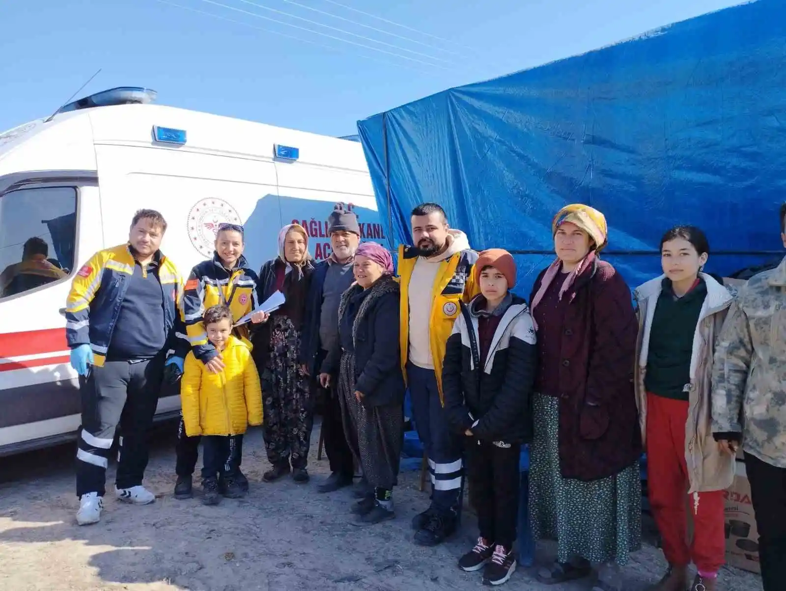 Samsun’dan 348 sağlıkçı deprem bölgesinde görev yaptı
