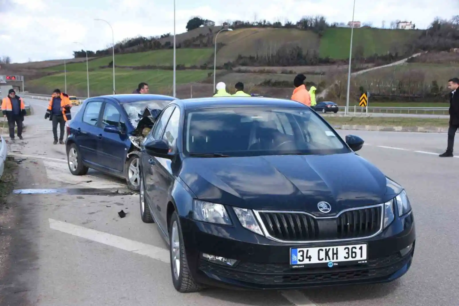 Sinop’ta trafik kazası: 2 yaralı
