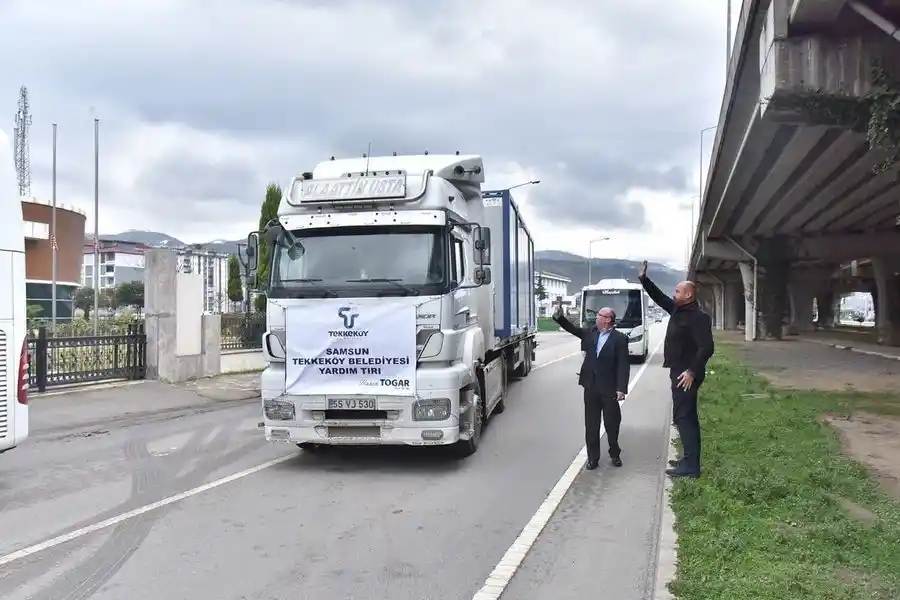 Tekkeköy’den yaraları saracak gönül seferberliği
