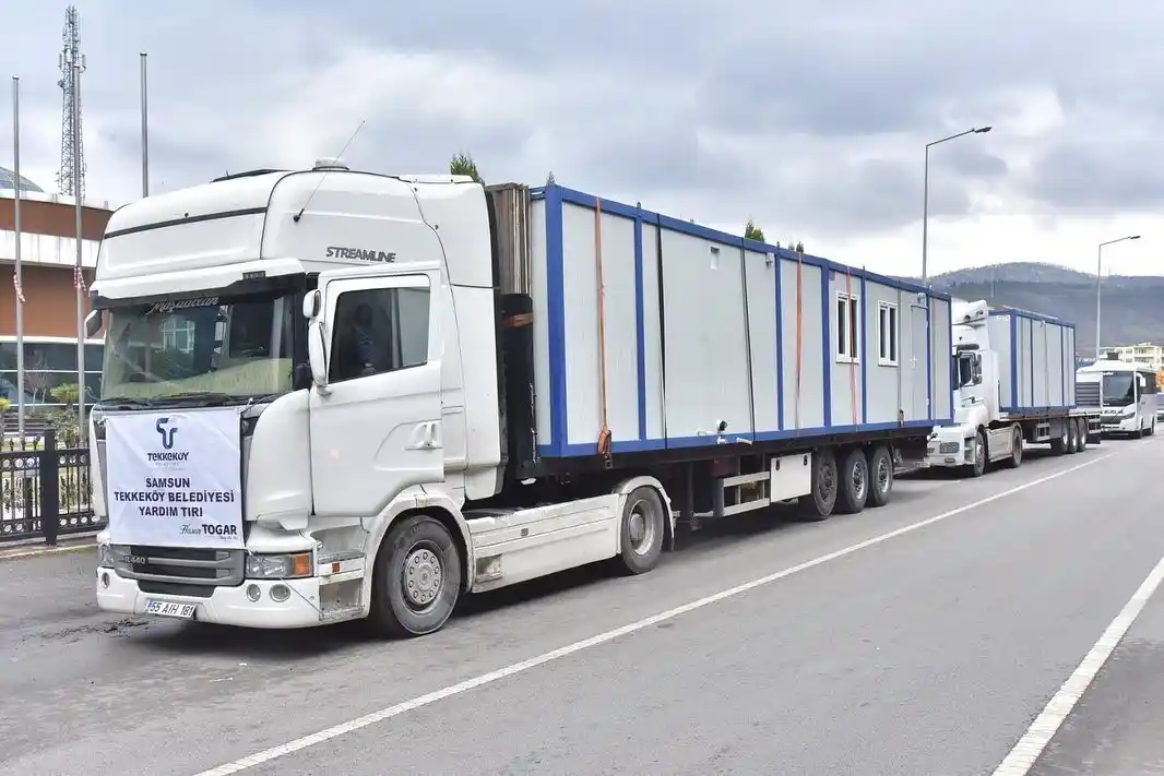 Tekkeköy’den yaraları saracak gönül seferberliği
